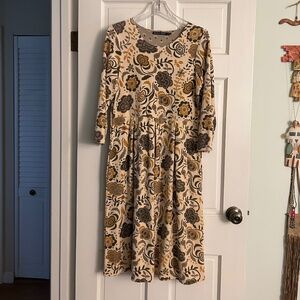 Gudrun Sjoden velour dress